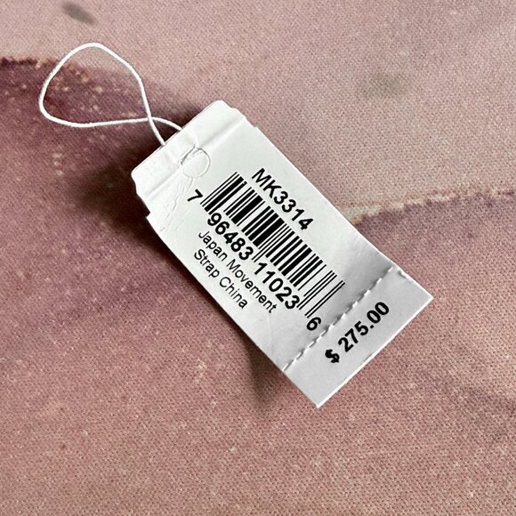 MICHAEL KORS Michael Kors Women's Slim Runway Zebra Dial Stainless Steel Watch - Picture 6 of 7